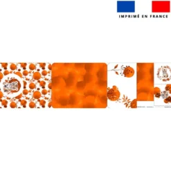 Kit pochette ardoise motif tigre aquarelle