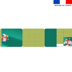 Kit pochette ardoise motif Tigre Lou-Stick - Création Stillistic