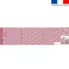 Kit pochette ardoise motif tigre blanc - Création Stillistic