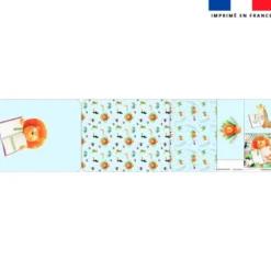 Kit pochette ardoise personnalisée - Safari à l'école