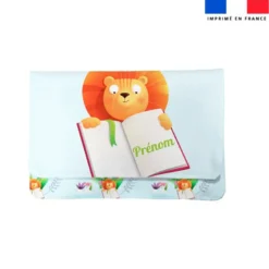 Kit pochette ardoise personnalisée - Safari à l'école