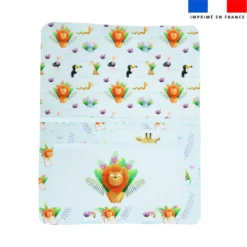 Kit pochette ardoise personnalisée - Safari à l'école