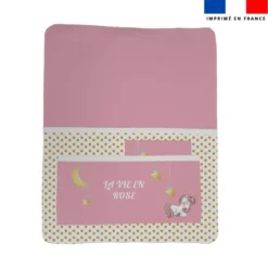 Kit pochette ardoise personnalisée - Licorne rose