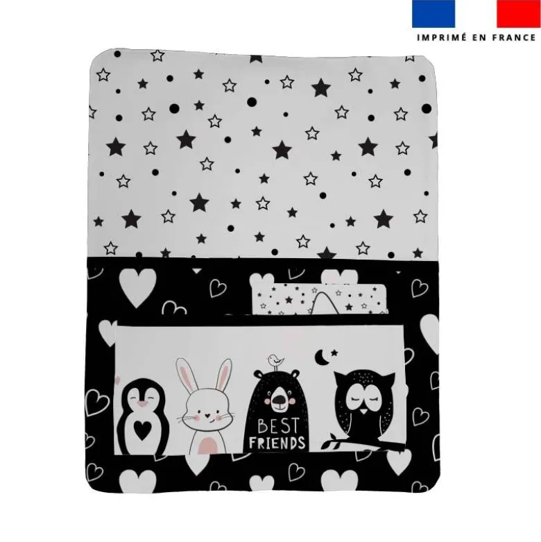Kit pochette ardoise personnalisée - Animaux de la nuit