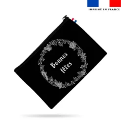 Kit pochette de noel motif bonnes fêtes