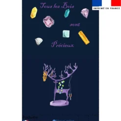 Kit pochette motif bois précieux - Création Cat&Colours