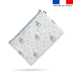 Kit pochette motif bonhomme de neige