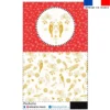 Kit pochette motif oiseaux ambres - Création Lili Bambou Design