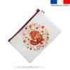 Kit pochette motif panda roux noel