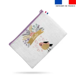 Kit pochette personnalisé - Fleur love