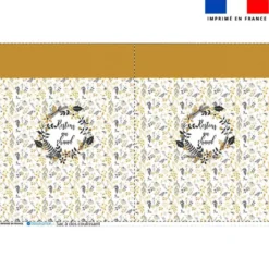 Kit sac à dos coulissant de noel motif ambiance d'hiver