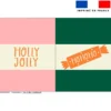 Kit sac à dos coulissant motif ambiance Noel