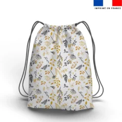 Kit sac à dos coulissant motif ambiance d'hiver