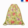 Kit sac à dos coulissant motif lapin printanier - Création Stillistic