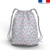 Kit sac à dos coulissant motif pingouin en hiver