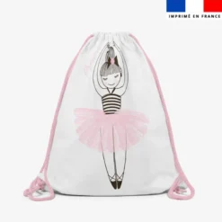 Kit sac à dos coulissant personnalisé - Ballet