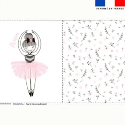 Kit sac à dos coulissant personnalisé - Ballet