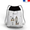 Kit sac à dos coulissant personnalisé - Casse-noisette