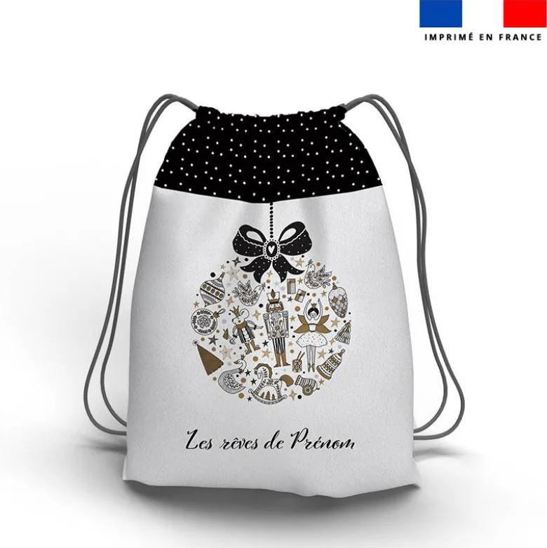 Kit sac à dos coulissant personnalisé - Casse-noisette