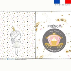 Kit sac à dos coulissant personnalisé - Princesse