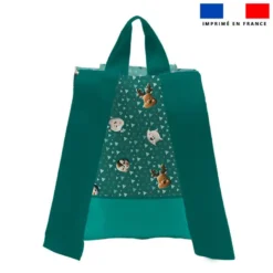 Kit sac à dos enfant personnalisé - Animaux du froid ours - Création Stillistic