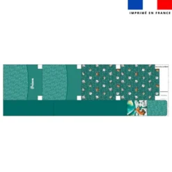 Kit sac à dos enfant personnalisé - Animaux du froid renne et renard - Création Stillistic