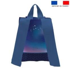 Kit sac à dos enfant personnalisé - Chat Sirius - Création Stillistic