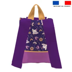 Kit sac à dos enfant personnalisé - Chouette magicienne - Création Stillistic