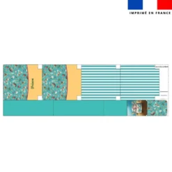 Kit sac à dos enfant personnalisé - Hippo van - Création Stillistic