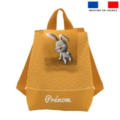 Kit sac à dos enfant personnalisé - Lapin - Création Stillistic