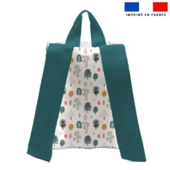 Kit sac à dos enfant personnalisé - Animaux de la forêt