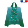 Kit sac à dos enfant personnalisé - Singe gourmand - Création Stillistic