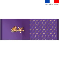 Kit sac à jouets motif bébé girafe - Création Stillistic