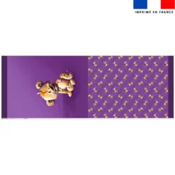 Kit sac à jouets motif bébé hyène - Création Stillistic