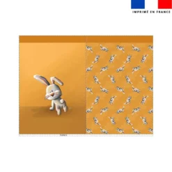 Kit sac à jouets motif bébé lapin - Création Stillistic