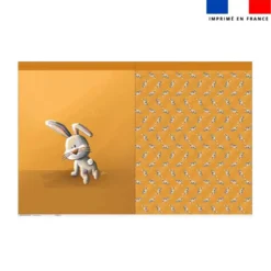 Kit sac à jouets motif bébé lapin - Création Stillistic