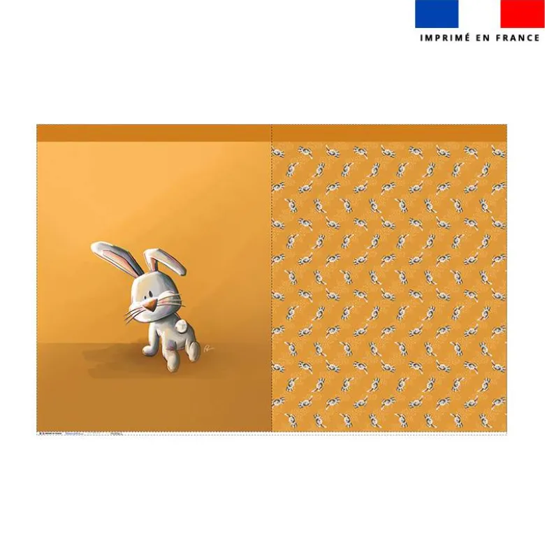 Kit sac à jouets motif bébé lapin - Création Stillistic