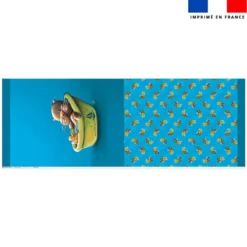 Kit sac à jouets motif bébé loutre - Création Stillistic