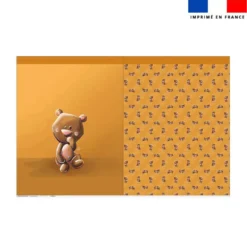 Kit sac à jouets motif bébé ours - Création Stillistic