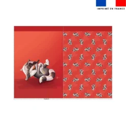 Kit sac à jouets motif bébé raton - Création Stillistic