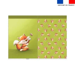 Kit sac à jouets motif bébé renard - Création Stillistic