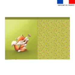 Kit sac à jouets motif bébé renard - Création Stillistic