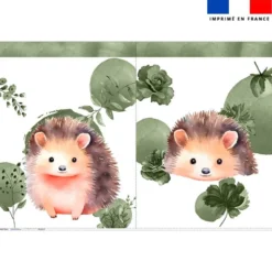 Kit sac à jouets motif choupisson aquarelle