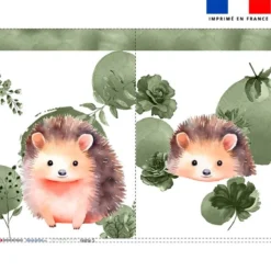 Kit sac à jouets motif choupisson aquarelle