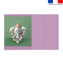 Kit sac à jouets motif Ganesh - Création Stillistic