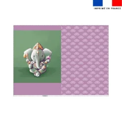Kit sac à jouets motif Ganesh - Création Stillistic