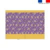 Kit sac à jouets motif mini poule et oeufs de Pâques violet - Création Stillistic
