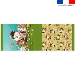 Kit sac à jouets motif mouton et oeufs de Pâques - Création Stillistic