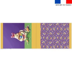 Kit sac à jouets motif poule et oeufs de Pâques - Création Stillistic