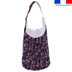 Kit sac seau motif Bal masqué Halloween - Création Stillistic